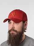 Бейсболка NEW ERA арт. 60565103 New York Yankees MLB (рыжий)